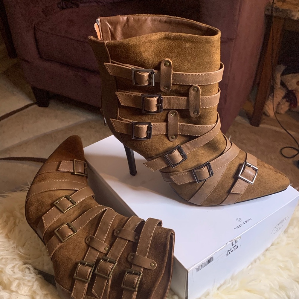 Buckled Bootie